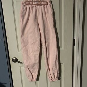 Brandy Melville Small XS Pink Sweatpants.